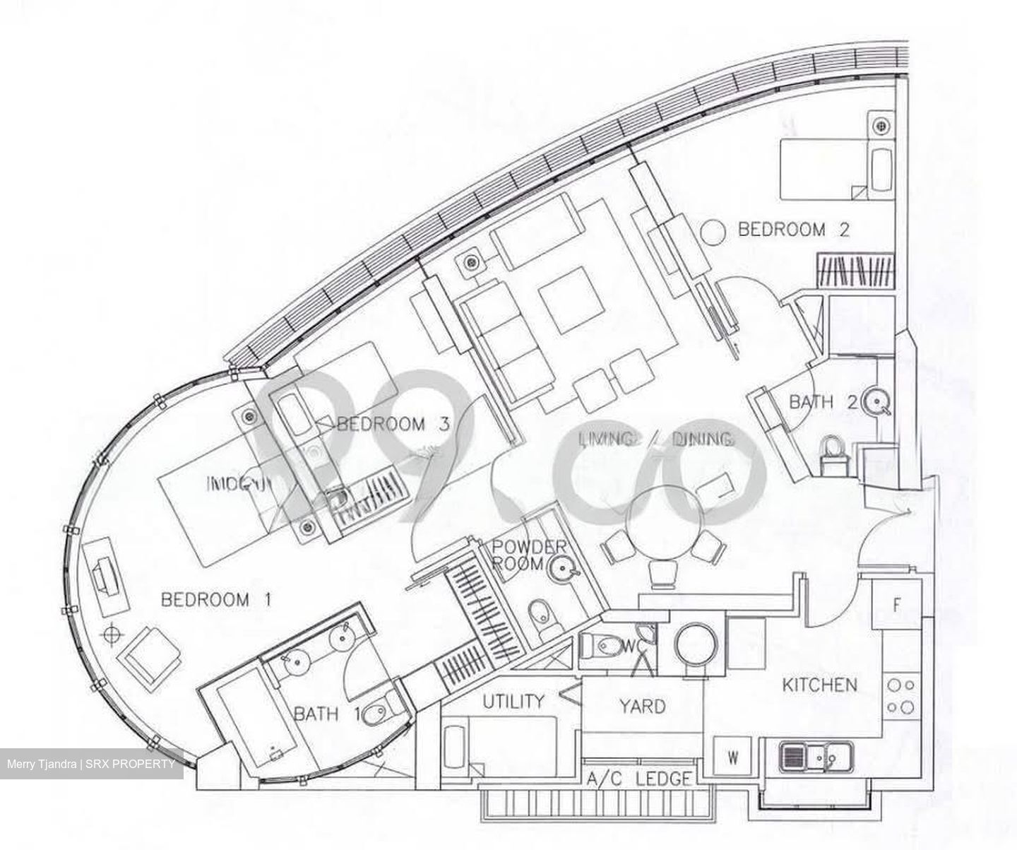 Oleander Towers (D12), Apartment #570696411